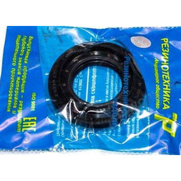 Сальник редуктора переднего моста ВАЗ 2123 Шеви Нива / вала привода заднего моста NBR с пружиной <b>РЕЗИНОТЕХНИКА 2123-1802216-30 NBR</b>