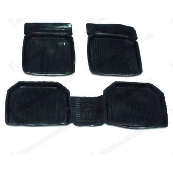 Ковры салона ВАЗ 2101-2107 резиновые Lux <b>REZKON 1039005200</b>