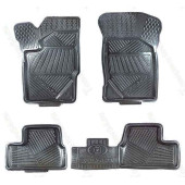 Ковры салона ВАЗ 2190 Гранта резиновые Brand <b>REZKON 1039015100</b>