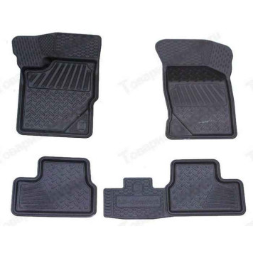 Ковры салона ВАЗ 2190 Гранта резиновые <b>REZKON Comfort 1039015200</b>