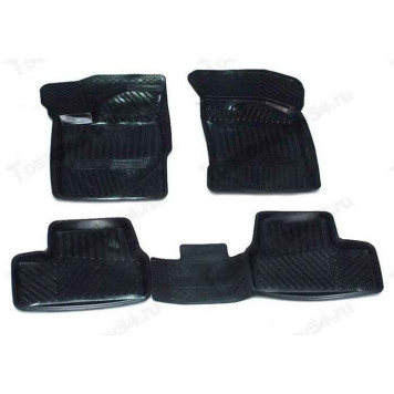 Ковры салона ВАЗ 2190 Гранта резиновые <b>REZKON Premium 1039015300</b>