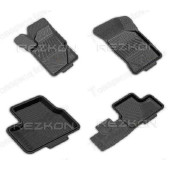 Ковры салона ВАЗ 1118 Калина резиновые <b>REZKON Brand 1039030100</b>