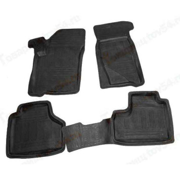 Ковры салона ВАЗ 2123 Нива Шевроле Шеви Нива резиновые <b>REZKON Comfort 1039040300</b>