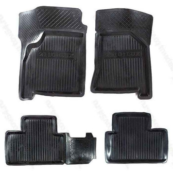 Ковры салона ВАЗ 2110-12 резиновые Lux <b>REZKON 1039050100</b>