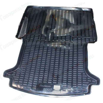Ковер багажникa Лада Largus PickUp ДЛИННЫЙ пластик <b>REZKON Boot 5039020500</b>