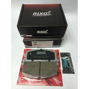 Колодка тормозная дисковая передняя TOYOTA COROLLA/CORONA/CAMRY/PASEO 86-02 (в комл. противошумная пластина, смазка ) <b>RIXOS MD2023S</b>-1