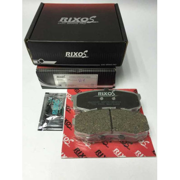Колодка тормозная дисковая зад TOYOTA LAND CRUISER J7 2,4/2,4TDI/3,0TDI 11/84-12/96 ,J9 3,4-24V/ (в комл. противошумная пластина, смазка ) <b>RIXOS MD2090S</b>-1