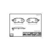 Колодки тормозные дисковые зад. MAZDA CX-5 2015 (в комл. противошумная пластина, смазка, датчик износа) <b>RIXOS MD3156MS</b>