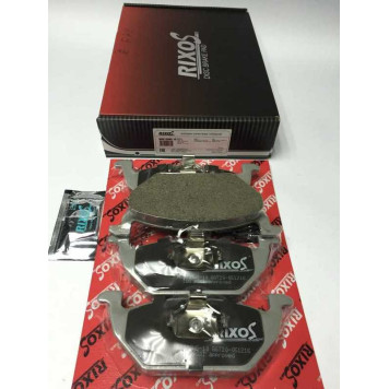 Колодки тормозные дисковые перед. Audi A3 93-01 Seat Cordoba, Ibiza 02-09, Ibiza 09- /в комл. противошумная пластина, смазка, контакт индикатора износа <b>RIXOS MD8139WS10</b>-1