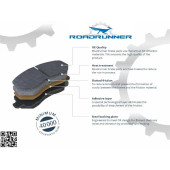 Колодки тормозные передние <b>ROADRUNNER RR-21812-SPD</b>