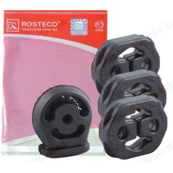 Крепление глушителя ВАЗ 2170 Приора Приора, 2180 (4шт) <b>ROSTECO 20107</b>