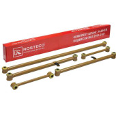 Тяги реактивные ВАЗ 2101, 2121 Нива, 2123 Нива Шевроле усиленые (комплект 5шт) <b>ROSTECO 20117</b> (2107-2919010/12/13/10)