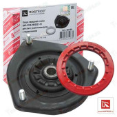 Опора передней стойки ВАЗ 2190 Гранта с ЭУР (смещ оси 12 мм) с подшипником <b>ROSTECO 20158</b>