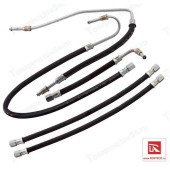 Шланг топливный высокого давления ВАЗ 2112 (1,6) инж. (комплект 5 шт) <b>ROSTECO 20168</b>