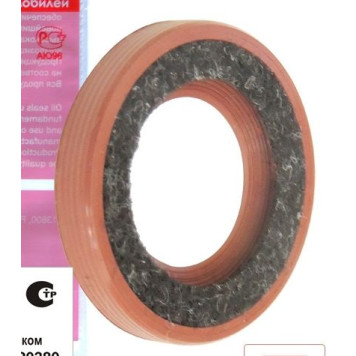 Сальник коленвала ВАЗ 2108 передний МКВ фетровый пыльник <b>ROSTECO 20380</b> (2110-1005040 МКВ)