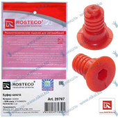 Отбойник капота ВАЗ 2110 силикон (2 шт) <b>ROSTECO 20767</b>