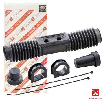 Ремкомплект рулевой рейки ВАЗ 2108 (опоры+колпак+ пыльник)(4 шт) <b>ROSTECO 2108-3401224/23/82/80</b>