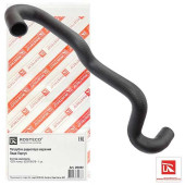 Патрубок радиатора Renault Logan, Largus (8кл) подводящий короткий <b>ROSTECO 8200750019</b>