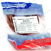 Сальники коленвала ВАЗ 2101 задний + передний красные <b>РТИ 2101-1005034/5160-02</b>