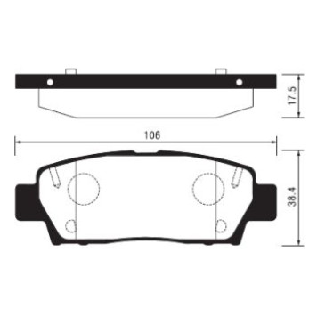 Тормозные колодки дисковые <b>SANGSIN SP2022</b>