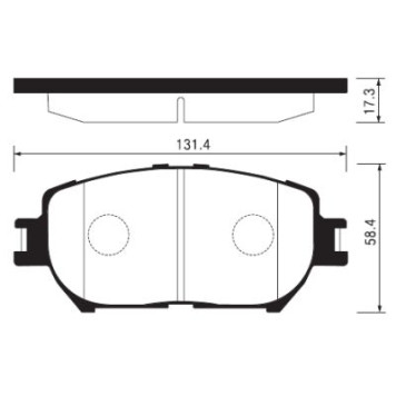 Тормозные колодки дисковые <b>SANGSIN SP2037</b>