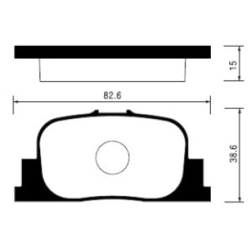 Колодки тормозные дисковые <b>SANGSIN SP2042</b>