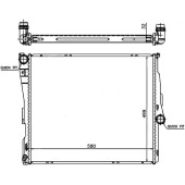 Радиатор BMW X3 E83 1.8D / 2.0 / 2.0D / 2.5 / 3.0 / 3.0D 04-10 <b>SAT BW0011-04</b>