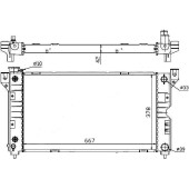 Радиатор CHRYSLER VOYAGER / TOWN&COUNTRY / DODGE CARAVAN 2.0 / 2.4 / 3.0 / 3.3 / 3.8 96-01 <b>SAT CR0002</b>
