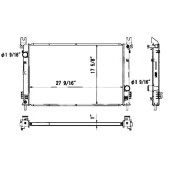 Радиатор CHRYSLER PACIFICA 04- <b>SAT CR0009</b>