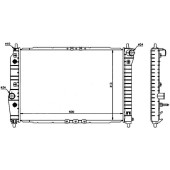 Радиатор DAEWOO KALOS 02- / CHEVROLET AVEO 1.4 05-08 <b>SAT DW0007-1.6</b>