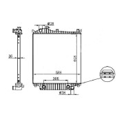 Радиатор FORD EXPLORER 07- <b>SAT FD0007-09</b>