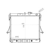 Радиатор HUMMER H3 06- <b>SAT HM0001</b>