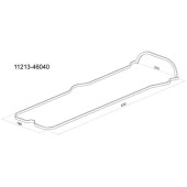 Прокладка клапанной крышки TOYOTA 1JZ / 2JZ-FSE, 00- Mark 110 / Brevis / Progres / Verossa <b>SAT K11213-46040</b>