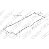 Прокладка клапанной крышки NISSAN QG18DE, 98- Y11 / G10 / U14 / V10 / P11 <b>SAT K13270-4M700</b>