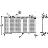 Радиатор LIFAN SOLANO 10- <b>SAT LF0001</b>