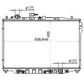 Радиатор MAZDA CAPELLA / 626 1.8 / 2.2 88-92 <b>SAT MZ0002</b>