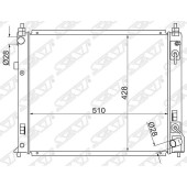 Радиатор NISSAN TIIDA C12 12- / NISSAN NOTE E12 13- <b>SAT NS0001-E12</b>