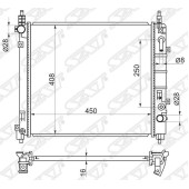Радиатор NISSAN MARCH / MICRA K13 10- HR12 <b>SAT NS0001-K13-1</b>