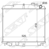 Радиатор NISSAN ATLAS 97- TD27 <b>SAT NS000F23-2.7</b>