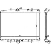 Радиатор CITROEN C5 (00-04) / PEUGEOT 406 (99- ) / PEUGEOT 607 (00- ) 2.0 / 2.0TD <b>SAT PG0002-1</b>