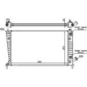 Радиатор SAAB 9-5 2.0T / 2.3T 97-10 <b>SAT SA0001</b>