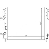 Радиатор RENAULT LOGAN 1.4 / 1.6 04-08 / / KANGOO 1.2 / 1.6 / 1.9D 98- / / CLIO 1.0 / 1.2 / 1.4 / 1.6 / 41.9D 98- <b>SAT SG-RN0002-D7F</b>