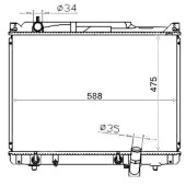 Радиатор SUZUKI GRAND VITARA XL-7 03-05 2,7L <b>SAT SK0004-2R</b>
