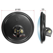 Зеркало нижнего вида HYUNDAI / DAEWOO круглое, крепление хомут (d185mm) <b>SAT SL-728</b>