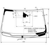 Стекло лобовое с обогревом щеток в клей TOYOTA RAV4 #C4# 13- <b>SAT SPG-AS40-L-VCPSSH LFW/H/X</b>