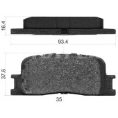 Колодки тормозные зад TOYOTA CAMRY / WINDOM 01-04 <b>SAT ST-04466-33130</b>