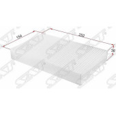Фильтр салона LADA GRANTA 11- / KALINA 04- <b>SAT ST-1118-8122010</b>