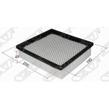 Фильтр воздушный HONDA CR-V RD1 96-01 <b>SAT ST-17220-P2P-A00</b>