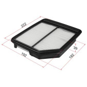 Фильтр воздушный HONDA CIVIC / FR-V 05-12 <b>SAT ST-17220-RNA-A00</b>