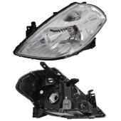 Фара NISSAN TIIDA 07-14 цельная решетка HBK <b>SAT ST-215-11C4L</b>